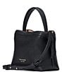 Color:Black - Image 4 - Knott Mini Crossbody Tote Bag