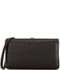 kate spade new york Knott Pebbled Leather Flap Chain Crossbody Bag, Color:Black - Image 2