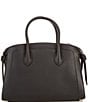 kate spade new york Knott Pebbled Leather Medium Zip Top Satchel Bag, Color:Black - Image 2