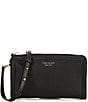 kate spade new york Knott Pebbled Leather Small Crossbody Bag, Color:Black - Image 1