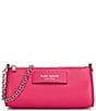 kate spade new york Label Smooth Leather Pochette Bag, Color:Rosehip - Image 1