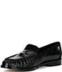 kate spade new york Glazed Leather Penni Lug Loafers - Image 4
