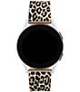 Color:Leopard - Image 1 - Leopard Silicone 38/40 mm Apple Watch® Strap