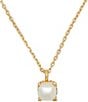Color:Cream/Gold - Image 2 - Little Luxuries Pearl Short Pendant Necklace