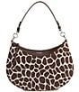Kate Spade New York Liv Giraffe Suede Shoulder Bag - Image 1