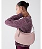 kate spade new york Liv Pebble Leather Saddle Shoulder Bag - Image 6
