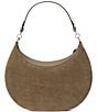 kate spade new york Liv Large Suede Saddle Shoulder Bag - Image 2