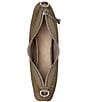 kate spade new york Liv Large Suede Saddle Shoulder Bag - Image 3
