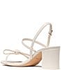 kate spade new york Loop Leather Knotted Block Heel Sandals - Image 3