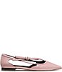 kate spade new york Loop Leather Pointed Toe Bow Flats - Image 2