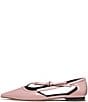 kate spade new york Loop Leather Pointed Toe Bow Flats - Image 4