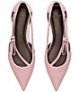 kate spade new york Loop Leather Pointed Toe Bow Flats - Image 5