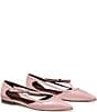 kate spade new york Loop Leather Pointed Toe Bow Flats - Image 6