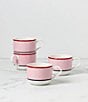 Color:Pink - Image 2 - Make It Pop Mugs, Set of 4