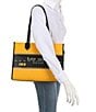 kate spade new york Manhattan Taxi Large Market Tote Bag, Color:Yellow Multi - Image 5