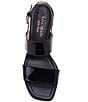 Color:Black - Image 5 - Merrit Patent Leather Sandals