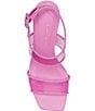 Color:Carousel Pink - Image 4 - Milani Clear Vinyl Lucite Heel Dress Sandals