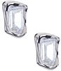 kate spade new york Molten Large Glass Chunky Stud Earrings - Image 3