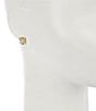 kate spade new york Molten Glass Stud Earrings, Color:Clear/Gold - Image 2