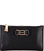 kate spade new york Morgan Bow Small Leather Slim Bifold Wallet, Color:Black - Image 1