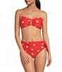 kate spade new york North Sea Downtown Dot High Waisted Pull-On Swim Bottom - Image 3