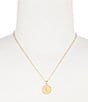 kate spade new york 12k Gold One In A Million Initial Necklace, Color:L - Image 1