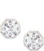 kate spade new york Opulence Octagon Stone Stud Earrings - Image 3