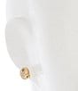 kate spade new york Out Of Office Seashell Stud Earrings, Color:Clear/Gold - Image 2
