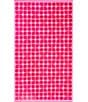 Color:Hot Pink - Image 1 - Outdoor Living Collection Logo Icon Beach Towel