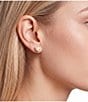 kate spade new york Pearl Heart Stud Earrings - Image 2