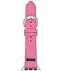 Color:Pink - Image 1 - Pink Fabric Band for Apple® Watch Strap