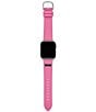 Color:Pink - Image 2 - Pink Fabric Band for Apple® Watch Strap
