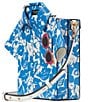 Color:Summer Night Multi - Image 5 - Playa Printed 3D Shirt Crossbody Bag