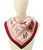 kate spade new york Playing Cards Silk Square Scarf - Image 1