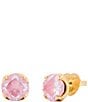 Color:Pink - Image 1 - Pop Of Joy Crystal Spade Flower Stud Earrings