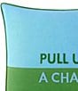 kate spade new york Pull Up A Chair Reversible Decorative Pillow, Color:Multi - Image 5