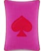 kate spade new york Queen of Spades Reversible Decorative Throw Pillow, Color:Multi - Image 2
