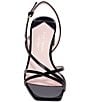 Color:Black - Image 4 - Renee Patent Leather Slingback Sandals