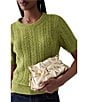 kate spade new york Rio Metallic Drawstring Clutch Shoulder Bag - Image 5
