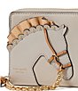 kate spade new york Saddle Up Horse Small Compact Wallet, Color:Cashew Milk - Image 5