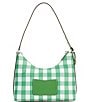 Color:Candy Multi - Image 2 - Sam Icon Gingham Printed Fabric Small Shoulder Bag