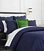 kate spade new york Scalloped Edge Reversible Quilt Bedding Mini Set, Color:Navy - Image 2