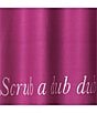 kate spade new york Scrub A Dub Color Block Shower Curtain, Color:Pink - Image 5