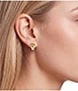 kate spade new york Secret Garden Strawberry Statement Stud Earrings - Image 2