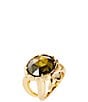 kate spade new york Secret Garden Turtle Statement Ring - Image 1