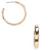 kate spade new york Set In Stone Hoop Earrings - Image 1
