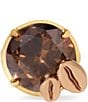 kate spade new york Shaken & Brewed Statement Cocktail Ring, Champagne - Image 2