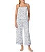 kate spade new york Sleeveless Square Neck Jersey Knit Toile Print Cropped Pajama Set - Image 1