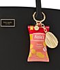 kate spade new york Snack Time Embossed Patent Key Fob, Color:Multi - Image 2