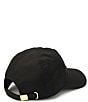 kate spade new york Solid Embossed Nylon Baseball Cap, Color:Black - Image 2